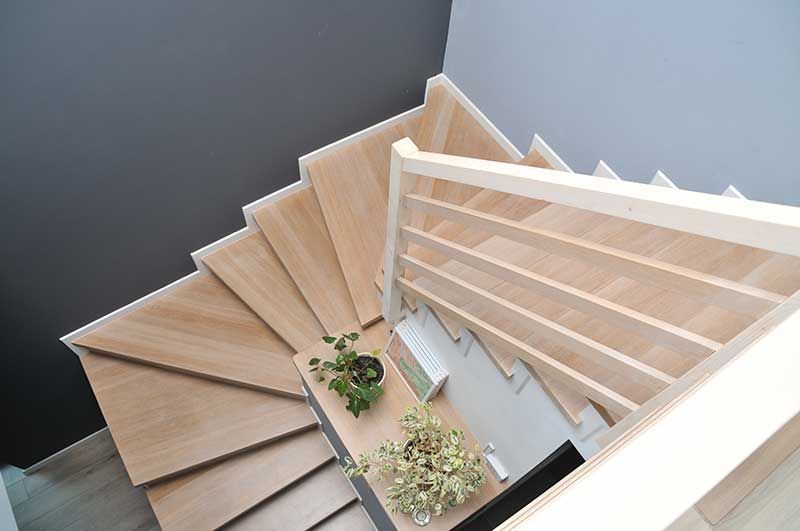 Pose escalier